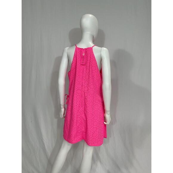 Lilly Pulitzer 'Pearl' Pink Halter Neck Romper Size 12 - NWT - Picture 3 of 5